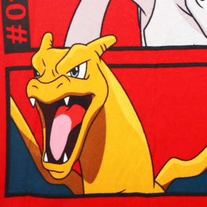 Pokemon Pikachu Mewtu Glurak Kinder Fleecedecke leichte Kuscheldecke 100x140 - WS-Trend.de