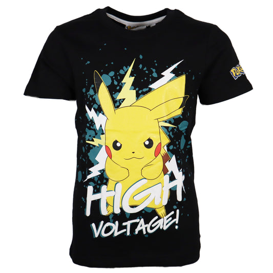 Pokemon Pikachu Jungen T-Shirt Kurzarm Shirt