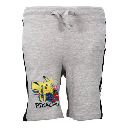 Pokemon Pikachu Jungen Shorts Bermudas - WS-Trend.de Gr. 140 bis 176 Baumwolle