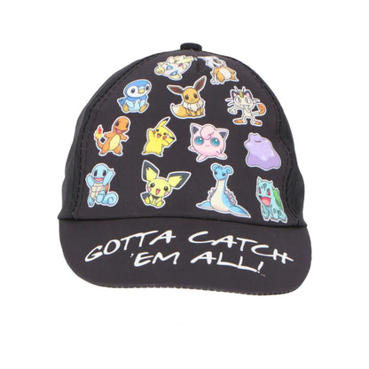 Pokemon Pikachu and Friends Jungen Kinder Basecap - WS-Trend.de Baseball Kappe Mütze Gr. 54 56