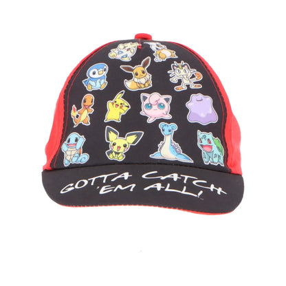 Pokemon Pikachu and Friends Jungen Kinder Basecap - WS-Trend.de Baseball Kappe Mütze Gr. 54 56