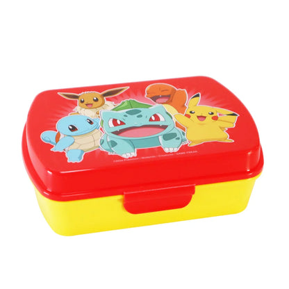 Pokemon Pikachu Kinder 2 teiliges Set Brotdose Trinkflasche 350 ml - WS-Trend.de