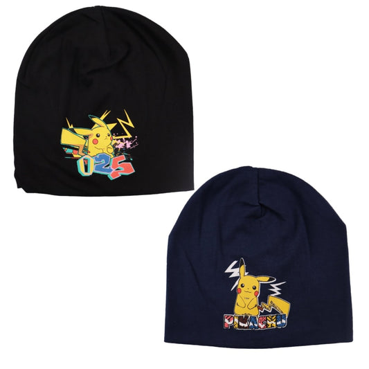 Pokemon Pikachu Jungen Kinder Herbst Frühlingsmütze - WS-Trend.de Mütze 54 56 Baumwolle
