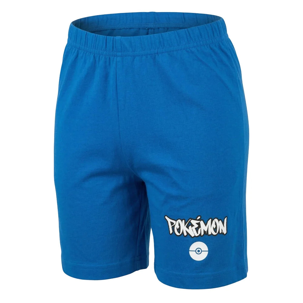 Pokemon Pikachu and Friends Kinder Schlafanzug Pyjama Shirt Shorts - WS-Trend.de