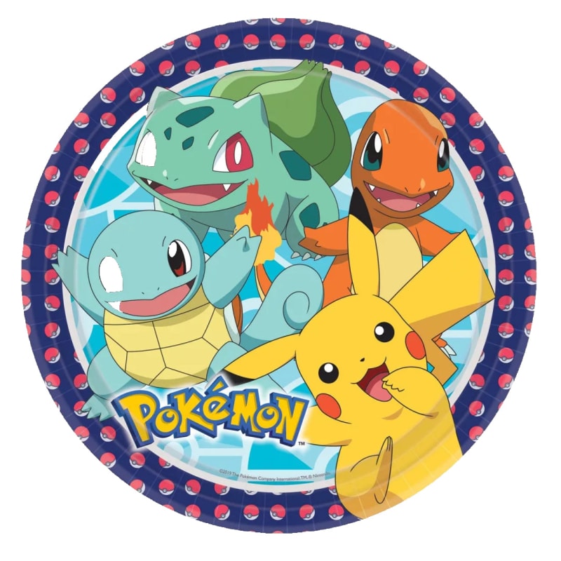 Pokemon Pikachu Partyset Deko Set 36tlg. - WS-Trend.de Geburtstag 36tlg.Geschirr