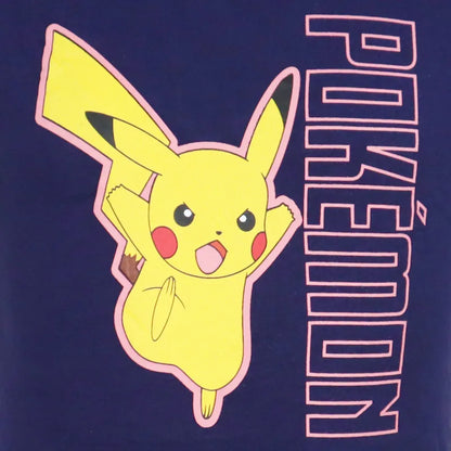 Pokemon Pikachu Kinder T-Shirt Kurzarm Shirt - WS-Trend.de Baumwolle Gr. 110 bis 152 Rosa