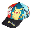 Pokemon Mauzi Pikachu Basecap Baseball Kappe Mütze allover Print