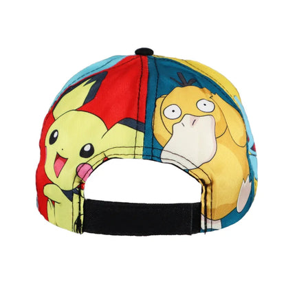 Pokemon Mauzi Pikachu Basecap Baseball Kappe Mütze allover Print - WS-Trend.de Kinder 54-56