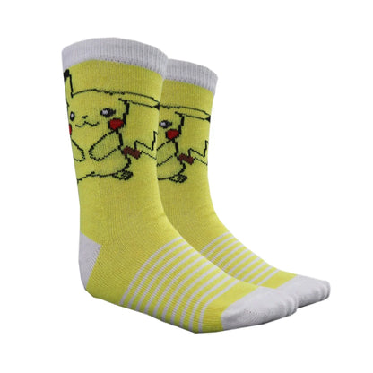 Pokemon Pikachu Evoli Socken 3-er Pack - WS-Trend.de Mädchen gestreift 3er Gr. 23 bis 34