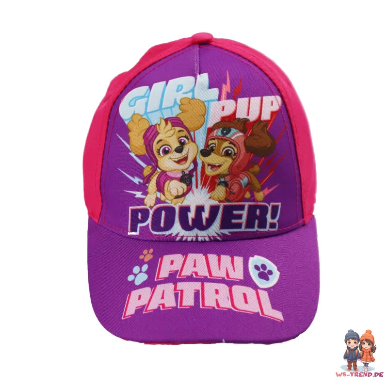 Paw Patrol Skye Liberty Kinder Basecap - WS-Trend.de Baby Baseball Kappe Mädchen Gr. 52-54