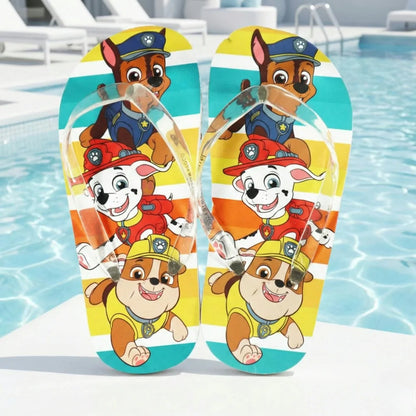 Paw Patrol Chase Kinder Flip Flops Zehentrenner Sandalen Latschen - WS-Trend.de 25-34