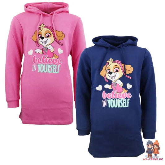 Paw Patrol Skye Kinder Mädchen Kapuzen Hoodie Pullover - WS-Trend.de Pulli Gr. 98 - 128