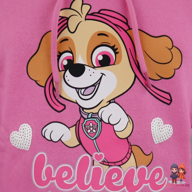 Paw Patrol Skye Kinder Mädchen Kapuzen Hoodie Pullover - WS-Trend.de Pulli Gr. 98 - 128