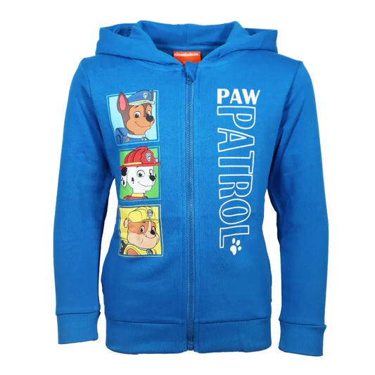 Paw Patrol Kinder Jungen Pullover Sweatshirt Hoodie Kapuze Chase Rubble Marshall - WS-Trend.de
