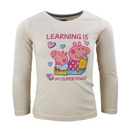 Peppa Pig Kinder Schlafanzug Pyjama lang - WS-Trend.de Wutz 92 -116 Mädchen Baumwolle