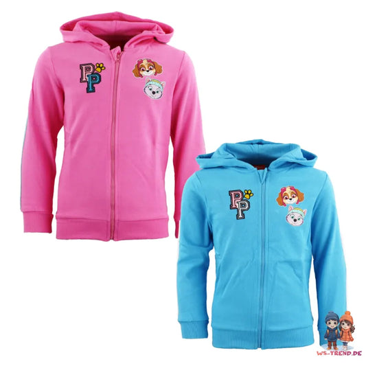 Paw Patrol Everest Skye Kinder Kapuzen Jacke Pullover - WS-Trend.de Gr. 98 - 128 Mädchen