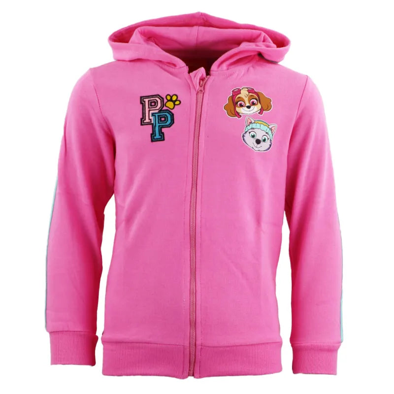Paw Patrol Everest Skye Kinder Kapuzen Jacke Pullover - WS-Trend.de Gr. 98 - 128 Mädchen