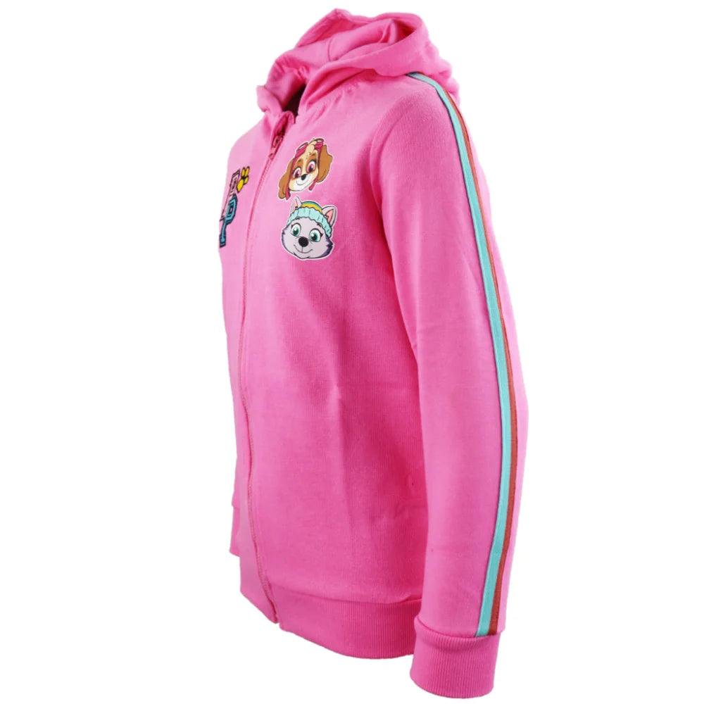 Paw Patrol Skye & Everest Baby Hoodie - Kapuzenpullover Gr. 62-92 Hellgrau