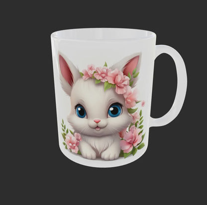 Süßer Hase Häschen Kaffeetasse Teetasse Tasse Geschenkidee