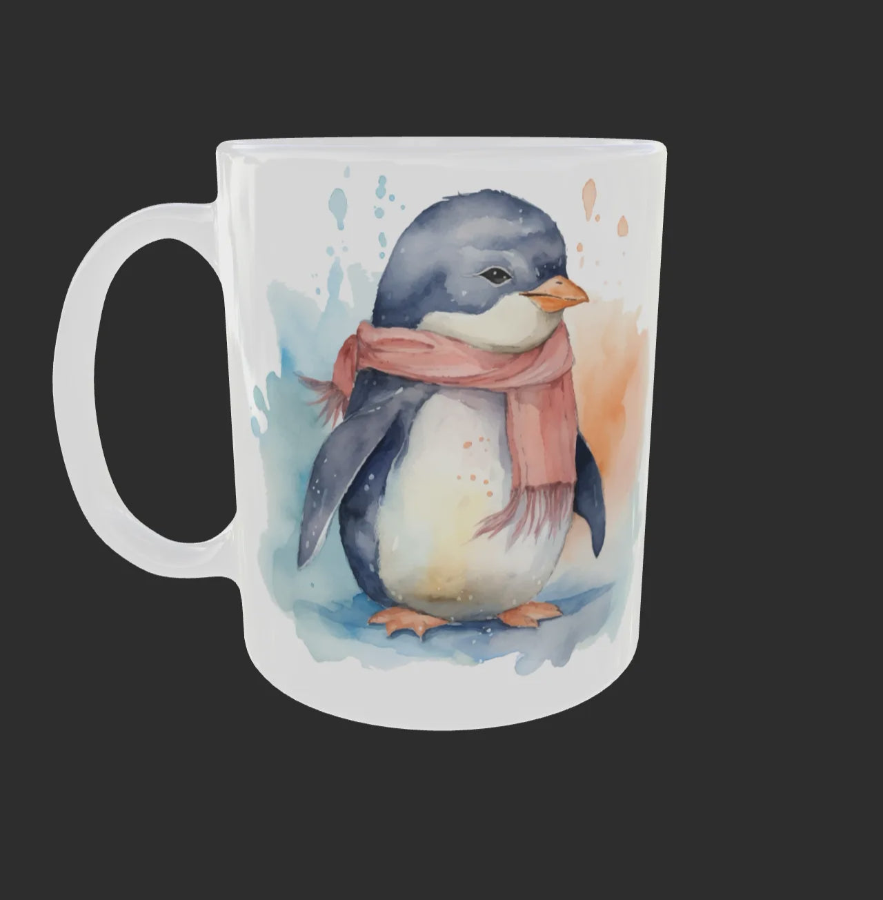 Süßer Pinguin Coffee Kaffeetasse Teetasse Tasse Geschenkidee 330 ml –  WS-Trend