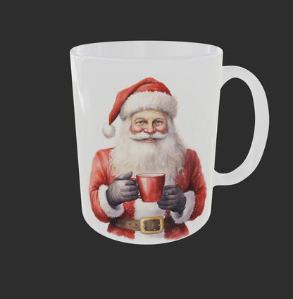 Weihnachtsmann Santa Claus Kaffeetasse Teetasse Geschenkidee