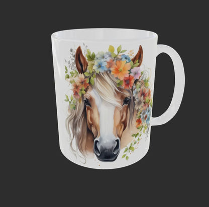 Süße Pferde Kaffeetasse Teetasse Tasse Geschenkidee