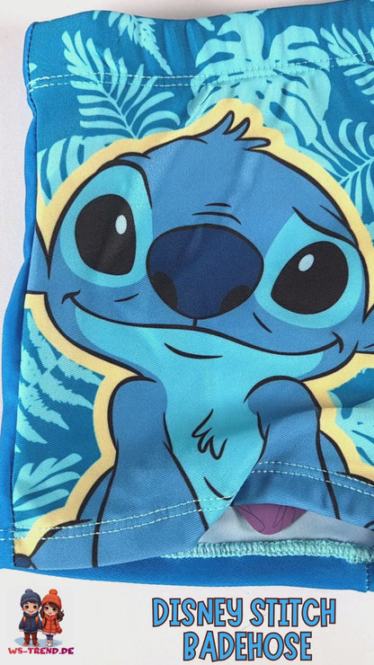 Disney Lilo und Stitch Kinder Jungen Badehose Badeshorts Schwimmhose