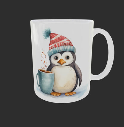 Süßer Pinguin Coffee Kaffeetasse Teetasse Geschenkidee