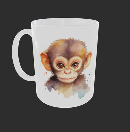 Süßes Äffchen Coffee Kaffeetasse Teetasse Geschenkidee