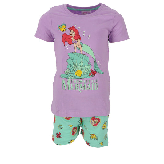 Disney Arielle Meerjungfrau Kinder kurzarm Schlafanzug Pyjama