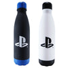Sony Playstation 2-er Set Wasserflasche Trinkflasche Flasche 650 ml Schwarz Weiß