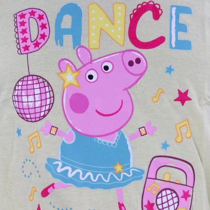 PEPPA Wutz Pig Kinder T-Shirt langarm Bluse Mädchen - WS-Trend.de 92-116 Rosa Gelb Baumwolle