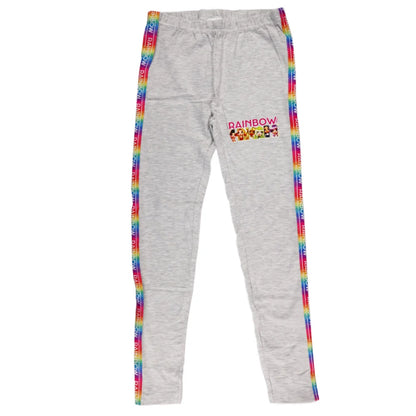 Rainbow High Mädchen Leggings - WS-Trend.de Kinder Jogginghose 104-134 Grau Schwarz