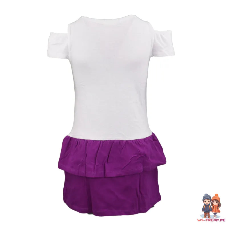Rainbow High Sommerkleid Kinder Kleid - WS-Trend.de Mädchen kurzes 104 -134 Baumwolle