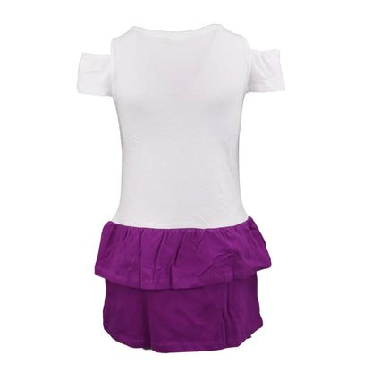 Rainbow High Sommerkleid Kinder Kleid - WS-Trend.de Mädchen kurzes 104 -134 Baumwolle