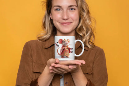 Ratte Chinesisches Jahres Sternzeichen Tasse Kaffeetasse Teetasse Geschenkidee - WS-Trend.de