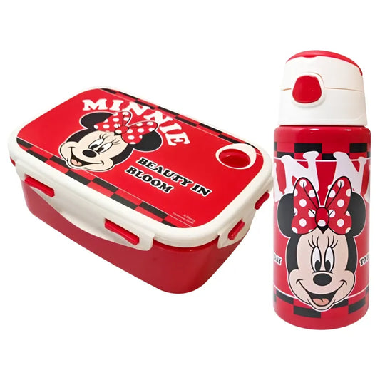 Disney Minnie Maus 2 teiliges Lunch Set Brotdose Alu-Trinkflasche 500 ml - WS-Trend.de