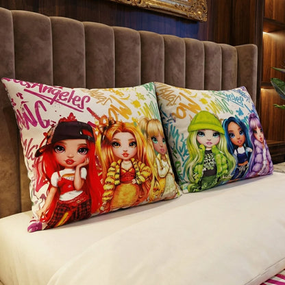 Rainbow High Girls Kinder Bettwäsche 2tlg. Set 135-140x200 65x65 - WS-Trend.de