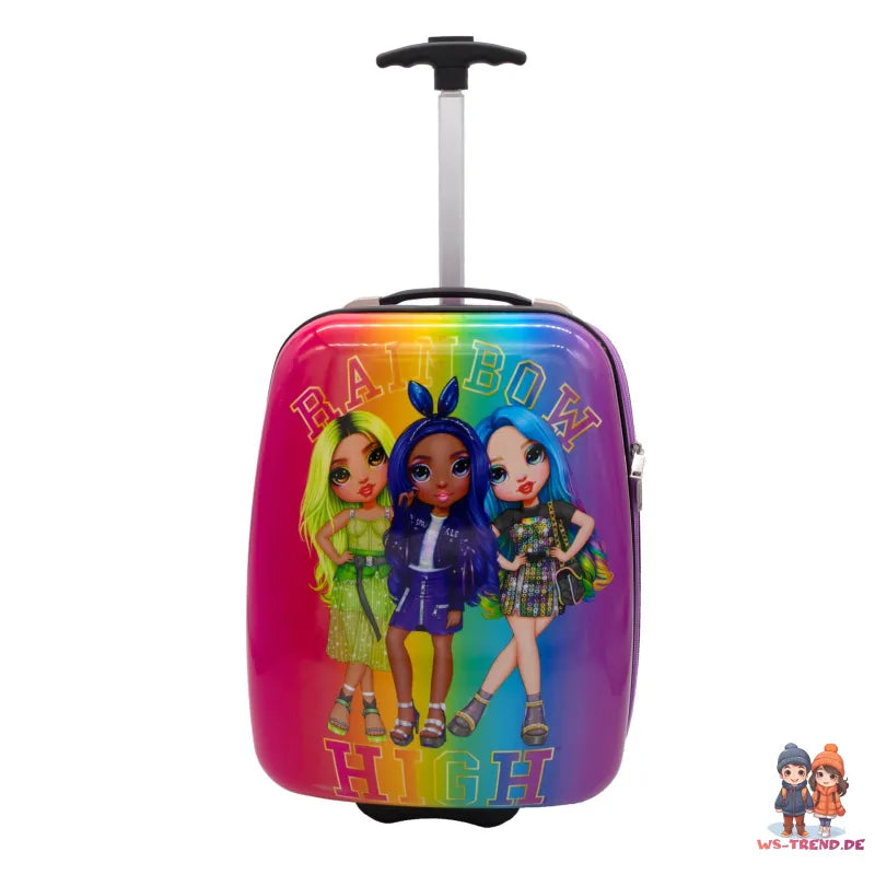 Rainbow High Girls Mädchen Trolley Kinderkoffer Koffer Reisekoffer - WS-Trend.de