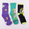 Rick und Morty Sneaker Socken 3er Pack
