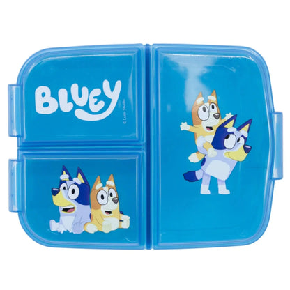 Disney Bluey Bingo Kinder 3 teiliges Set Kammer Brotdose Besteck - WS-Trend.de