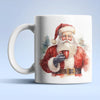 Weihnachtsmann Santa Claus Kaffeetasse Teetasse Geschenkidee