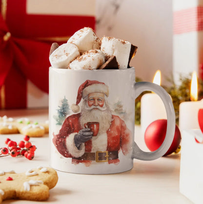 Weihnachtsmann Santa Claus Kaffeetasse Teetasse Geschenkidee - WS-Trend.de Coffee Tasse 330 ml