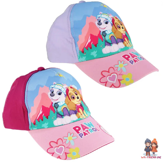 Paw Patrol Skye Everest Mädchen Kinder Basecap Baseball Kappe - WS-Trend.de 51-53