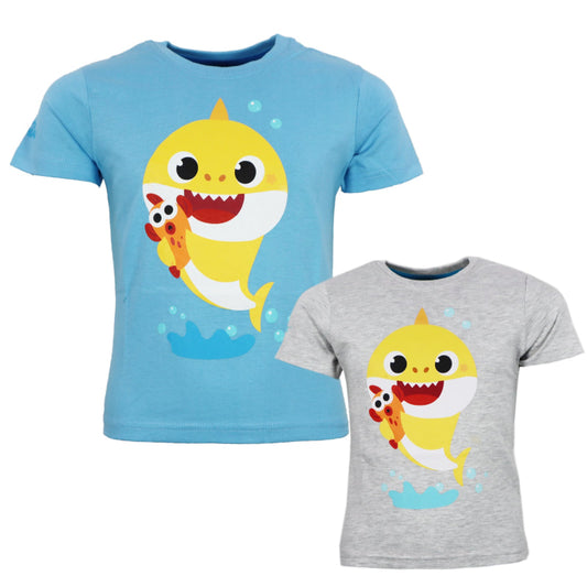 Baby Shark Hai Kinder Jungen kurzarm T-Shirt Shirt - WS-Trend.de 92-116