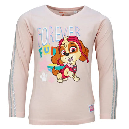 Paw Patrol Skye Kinder Mädchen Langarmshirt Shirt - WS-Trend.de Gr. 98 - 128 Baumwolle