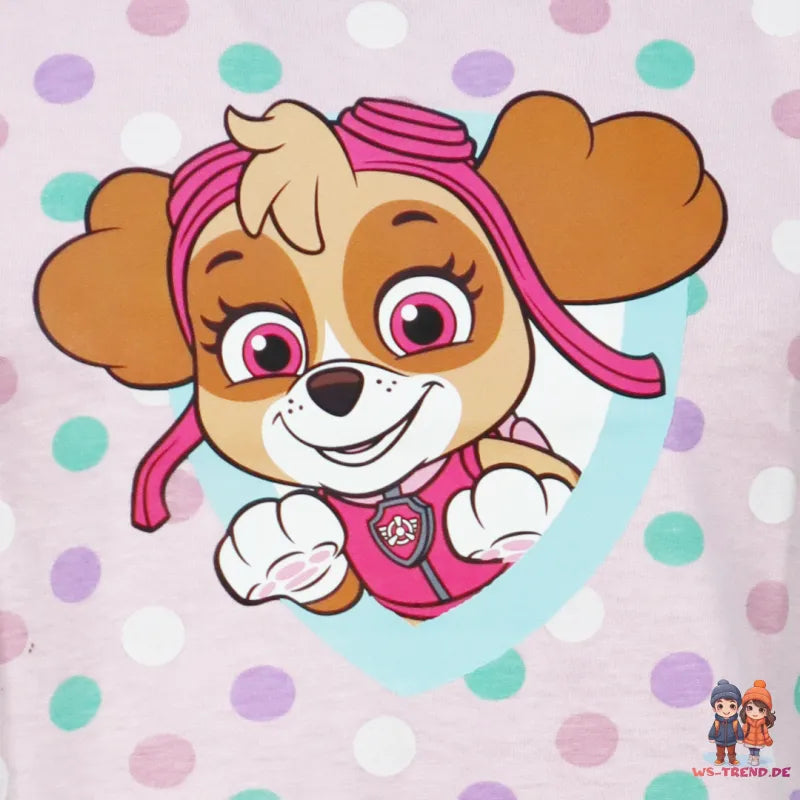 Paw Patrol Skye Kinder Mädchen kurzarm Sommerkleid Kleid - WS-Trend.de Gr. 92-128 Baumwolle