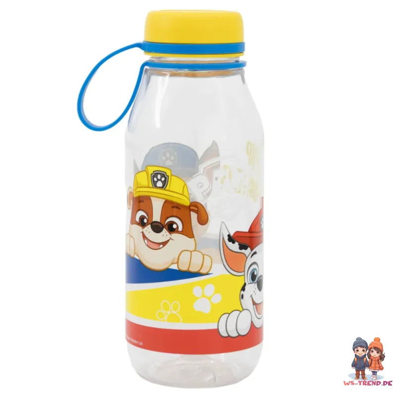 Paw Patrol Chase Rubble Kinder Wasserflasche Trinkflasche Flasche 460 ml - WS-Trend.de