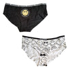 Smiley Emoji Damen Slips Unterhose - S bis XL