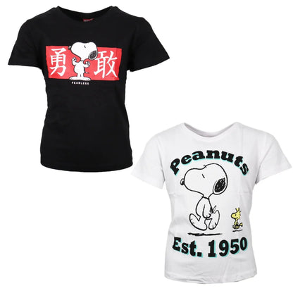 Peanuts Snoopy Jugend Mädchen T-Shirt Shirt - WS-Trend.de 134-164 100% Baumwolle